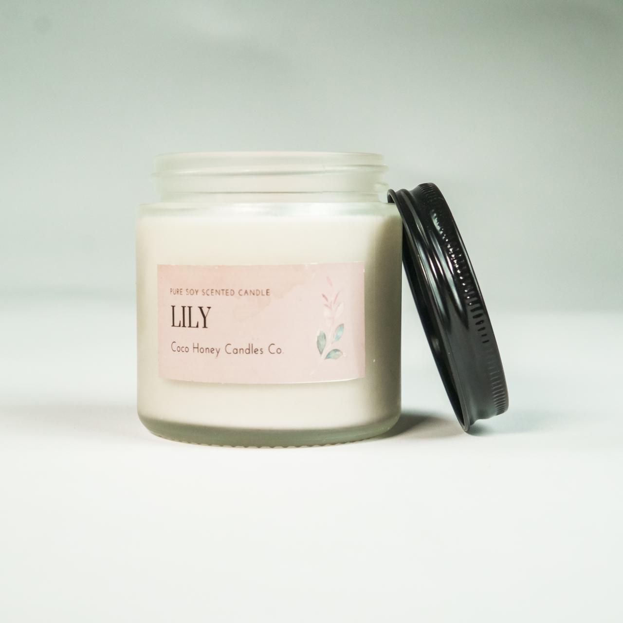 Mini Frosted Glass Jar 250G